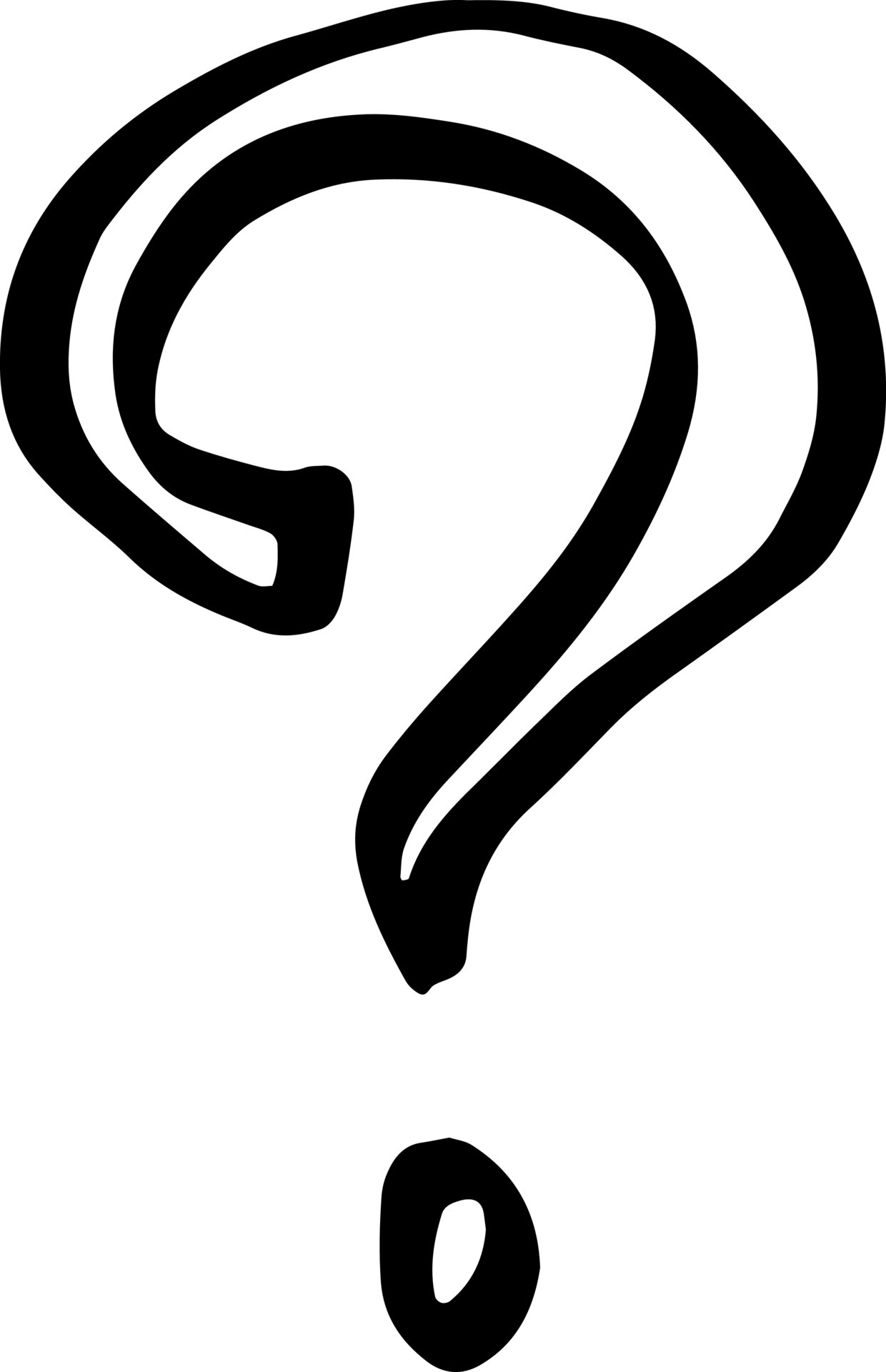 Handmade question mark doodle animation.... | Stock Video | Pond5