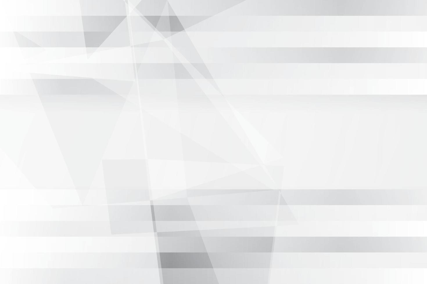 Abstract white and gray color, modern design background with geometric shape. Vector illustration.