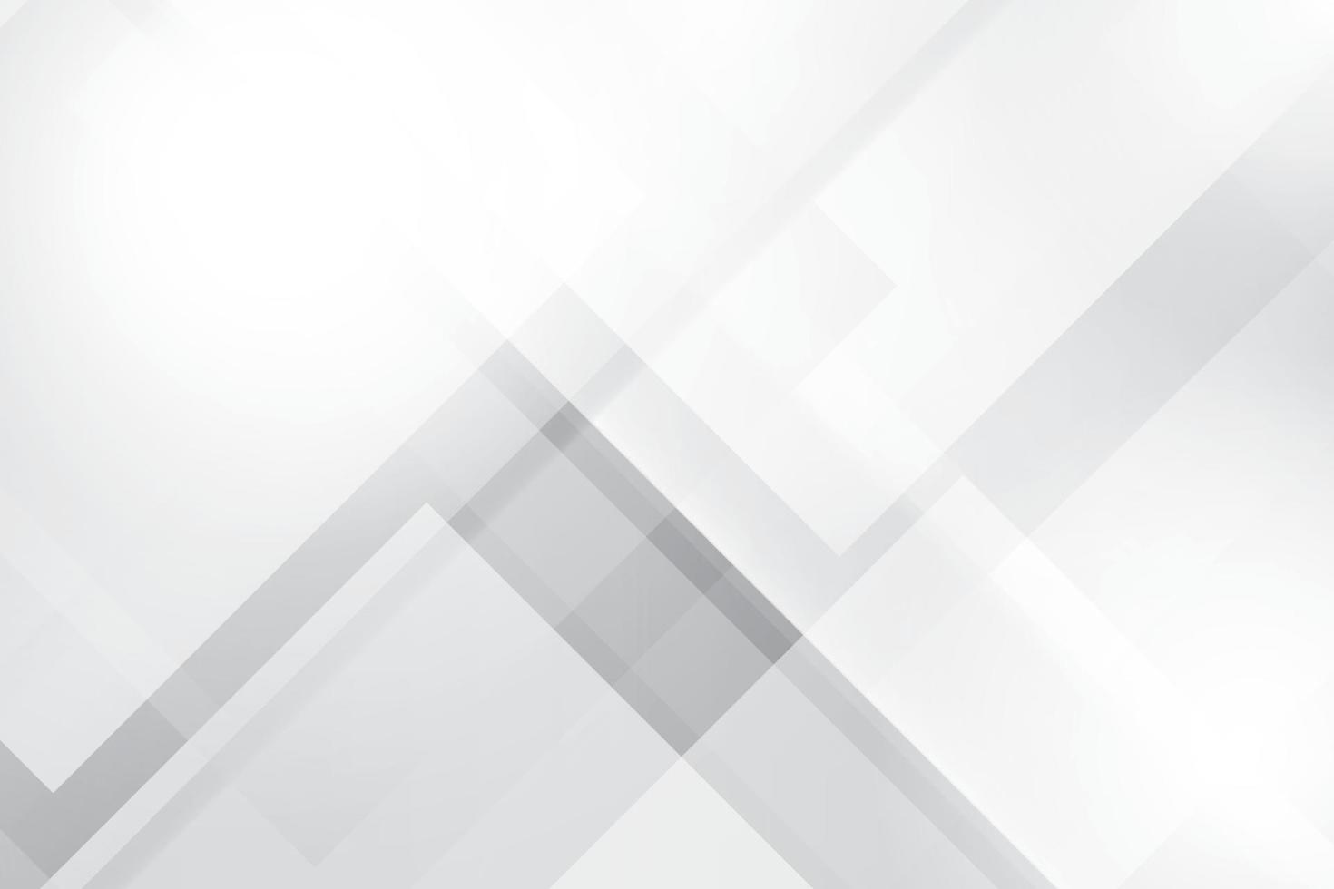 Abstract white and gray color, modern design background with geometric shape. Vector illustration.
