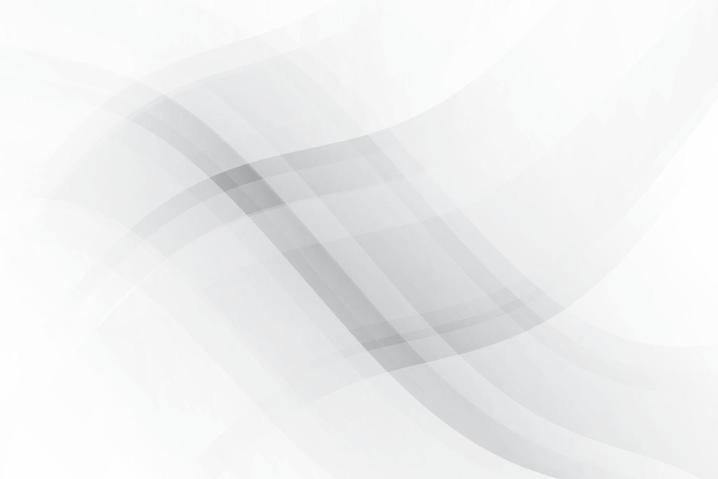 Abstract white and gray color, modern design background with geometric shape. Vector illustration.