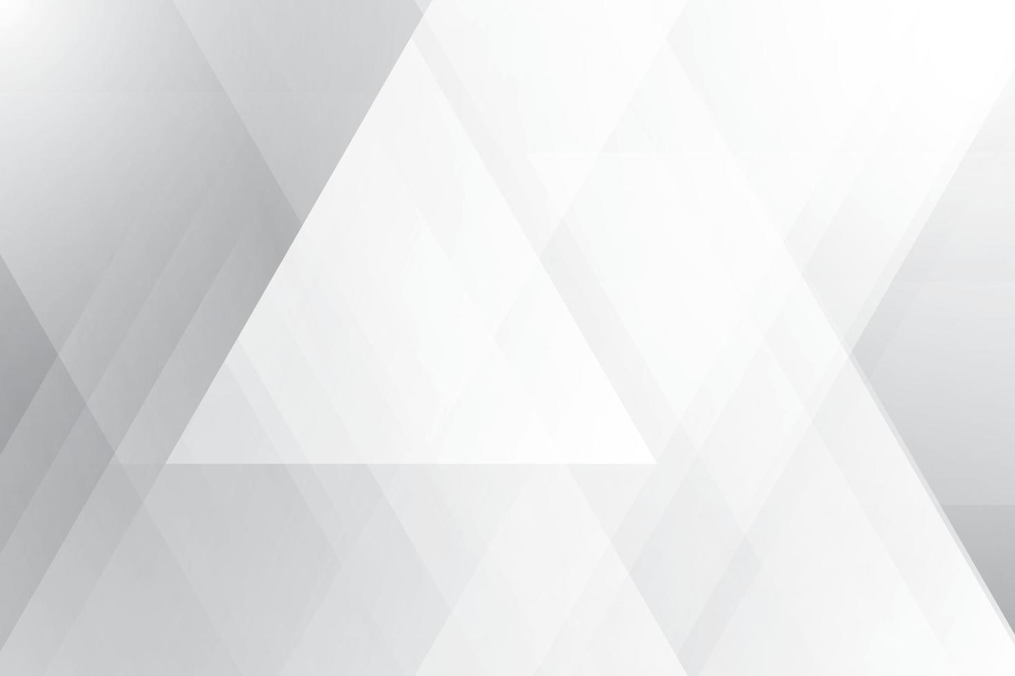 Abstract white and gray color, modern design background with geometric shape. Vector illustration.