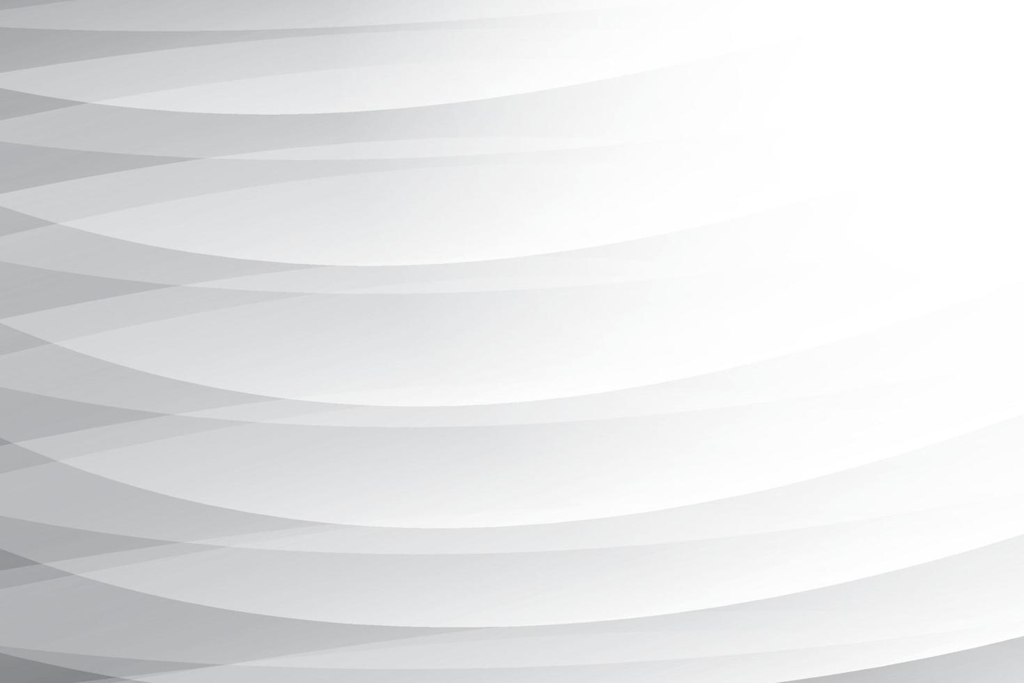 Abstract white and gray color, modern design background with geometric shape. Vector illustration.