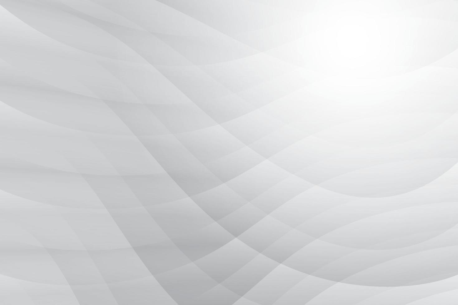 Abstract white and gray color, modern design background with geometric shape. Vector illustration.