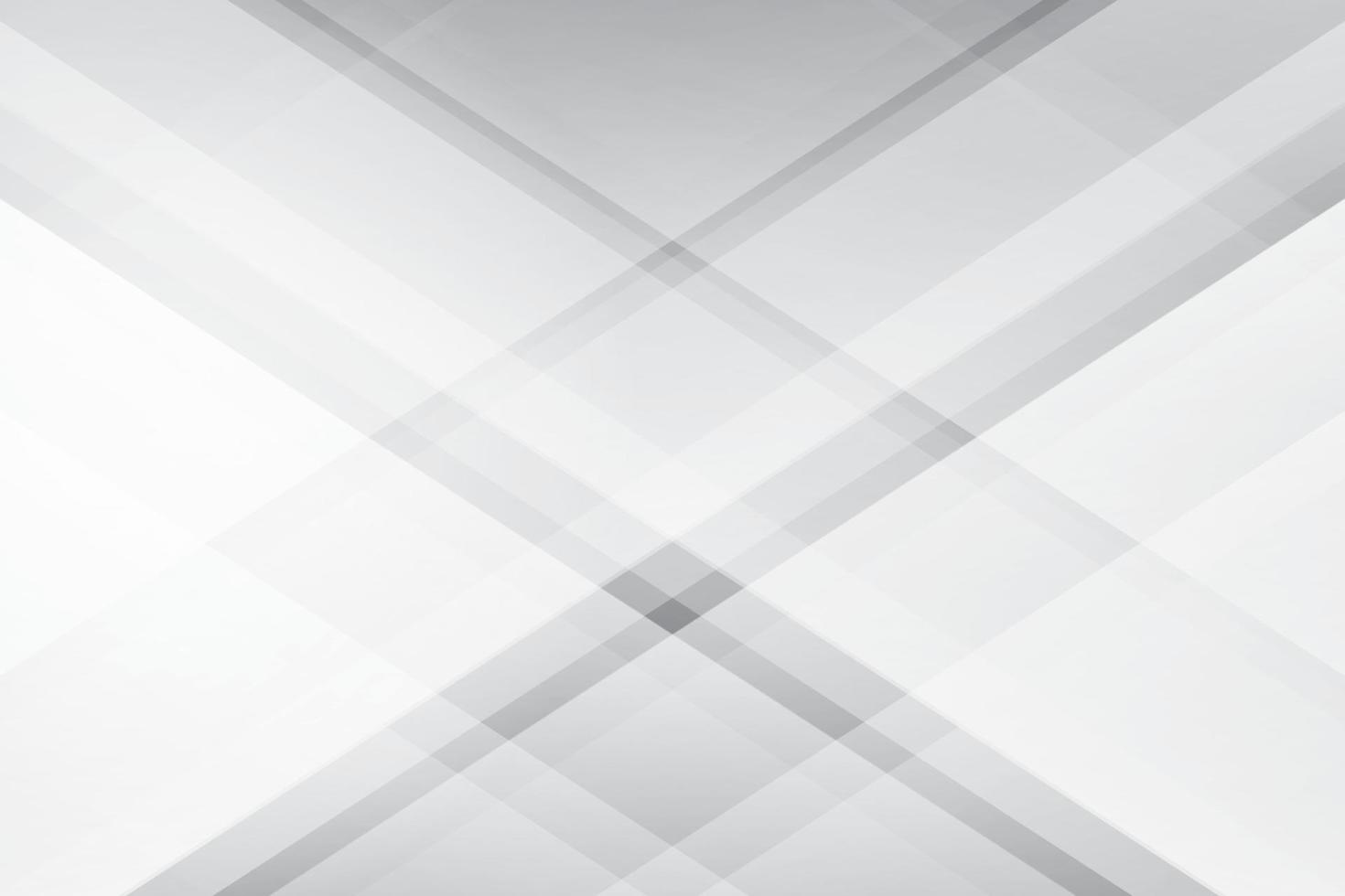 Abstract white and gray color, modern design background with geometric shape. Vector illustration.