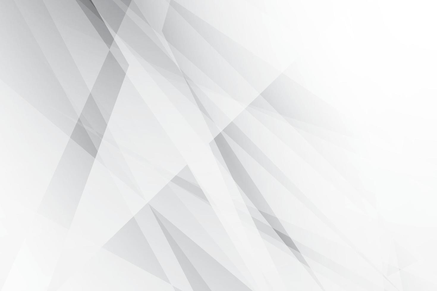 Abstract white and gray color, modern design background with geometric shape. Vector illustration.