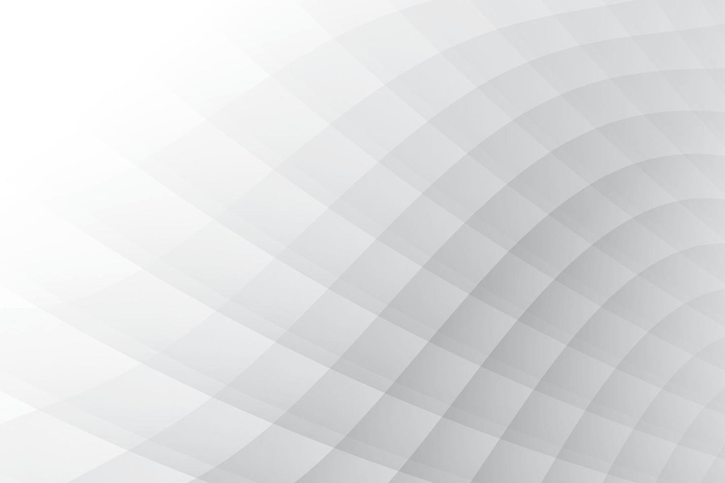 Abstract white and gray color, modern design background with geometric shape. Vector illustration.