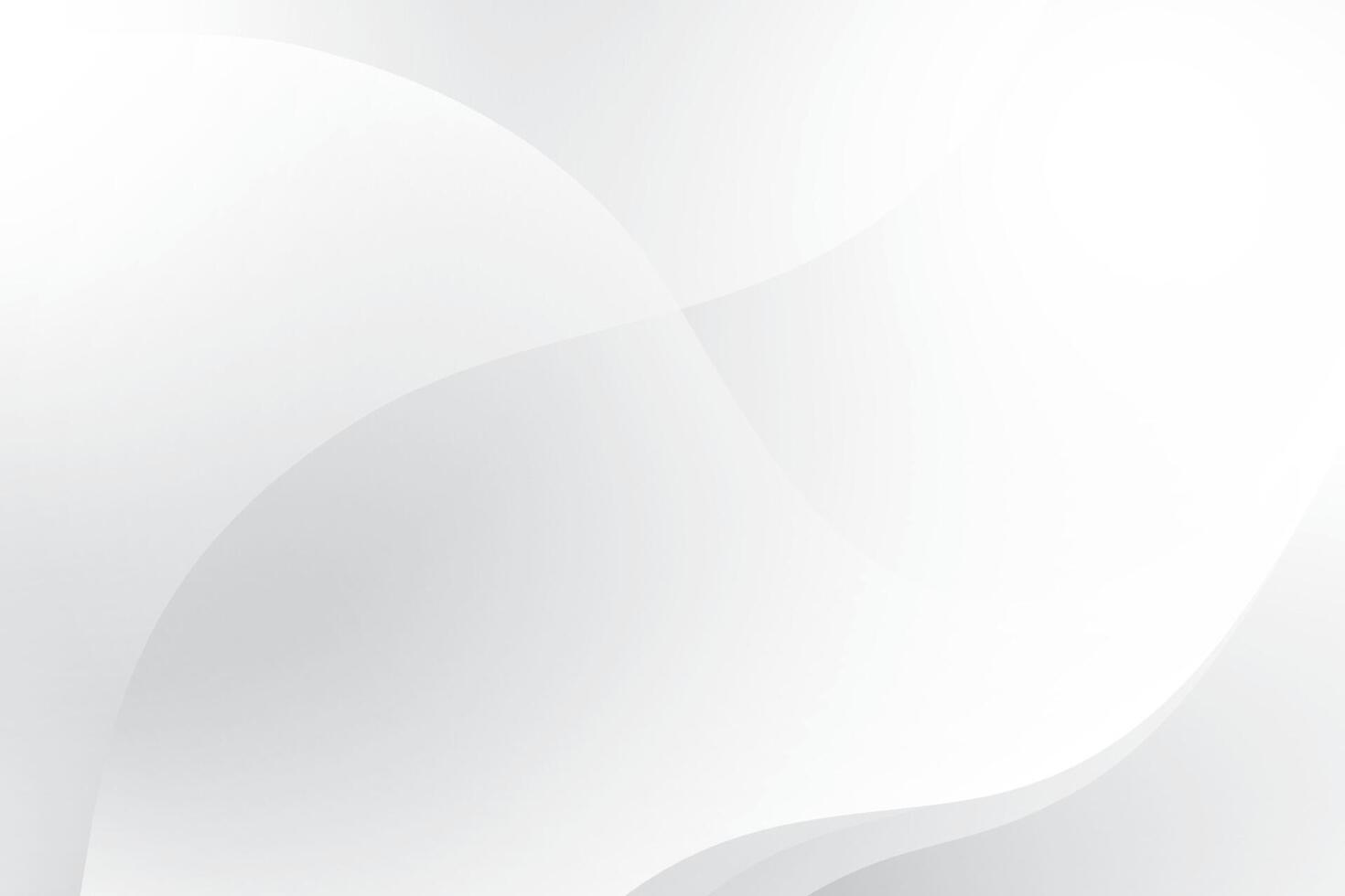Abstract white and gray color, modern design background with geometric shape. Vector illustration.