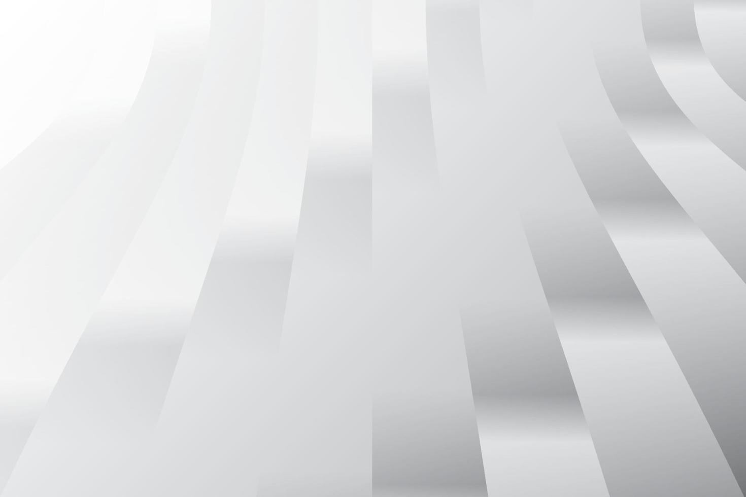 Abstract white and gray color, modern design background with geometric shape. Vector illustration.
