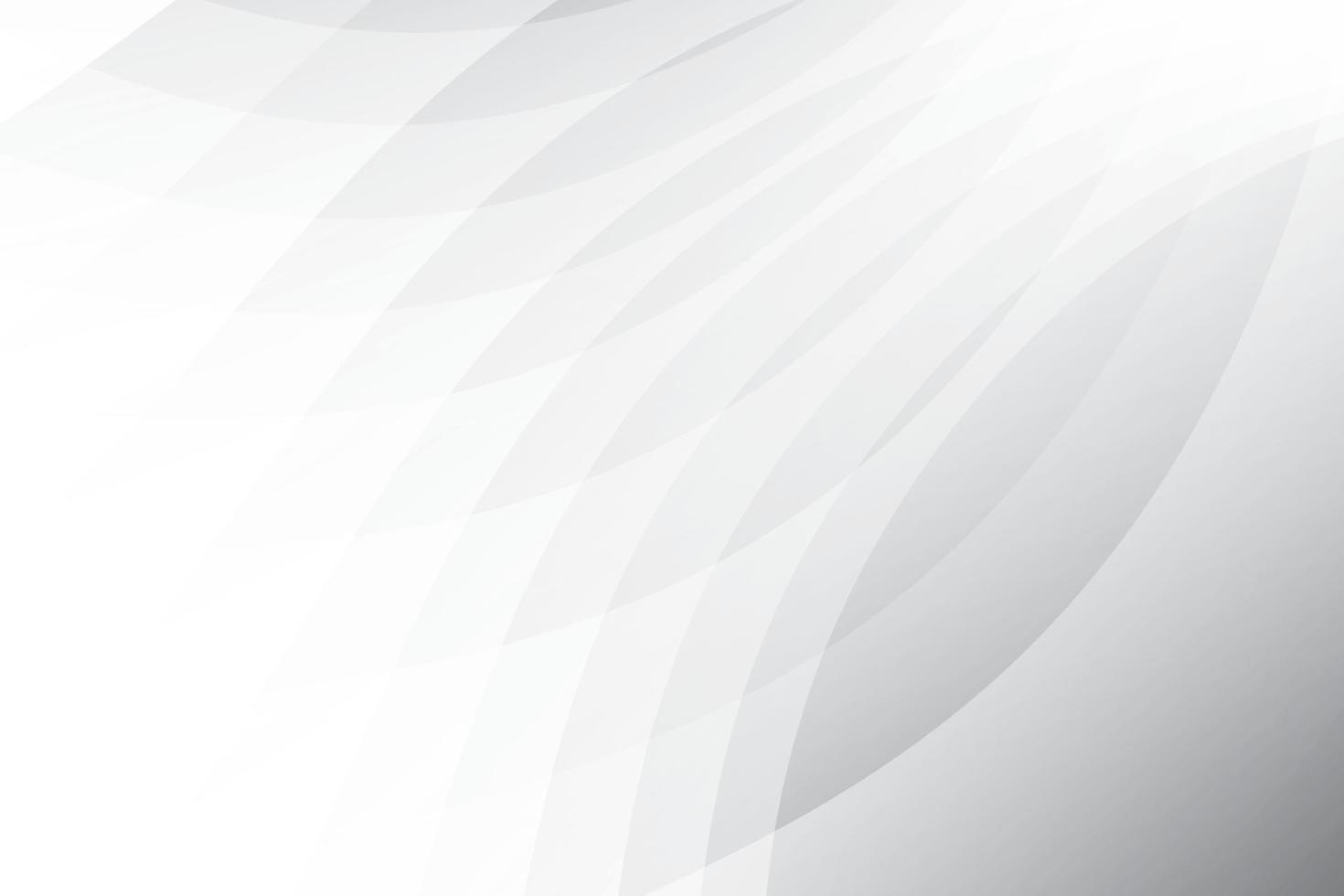 Abstract white and gray color, modern design background with geometric shape. Vector illustration.