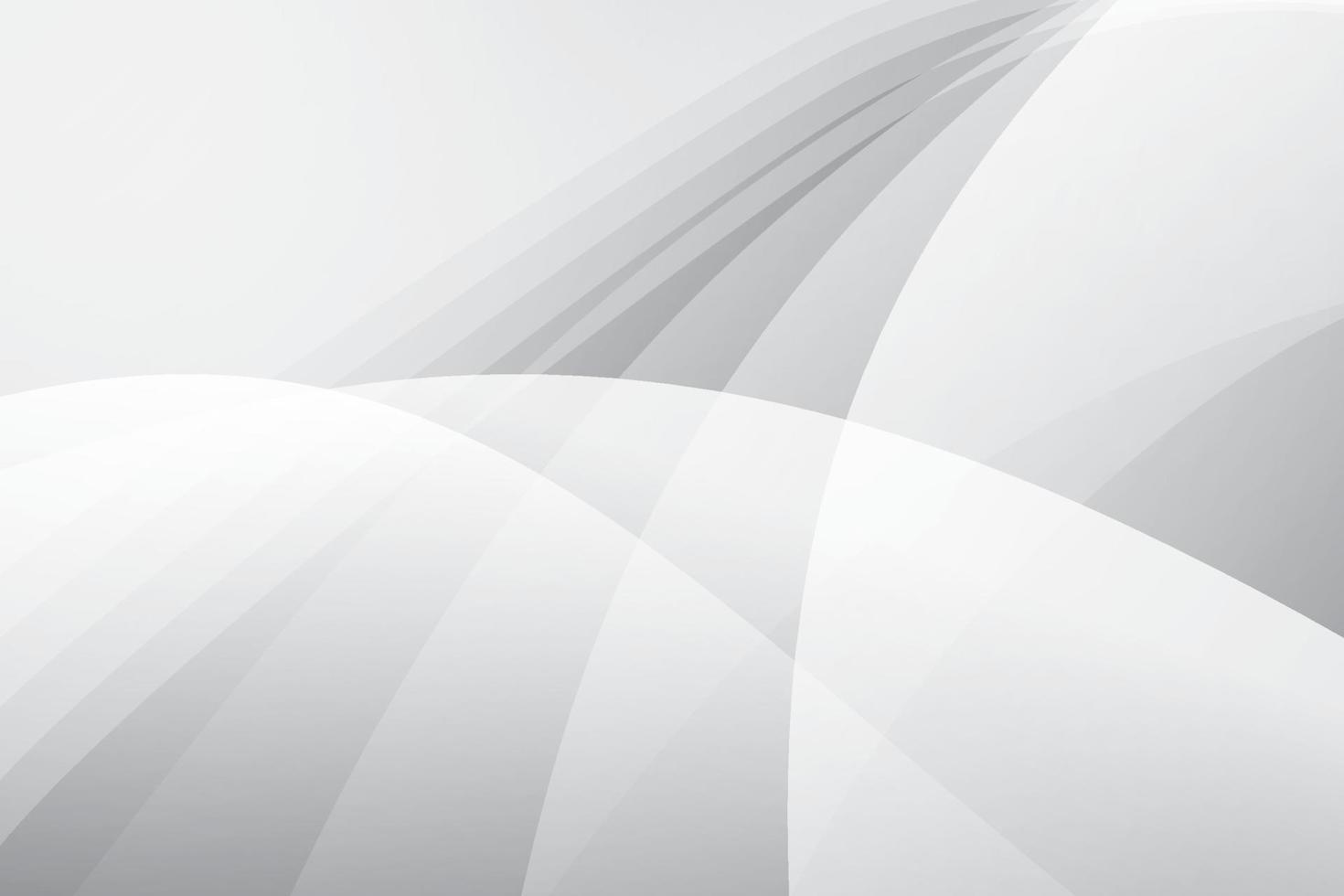 Abstract white and gray color, modern design background with geometric shape. Vector illustration.