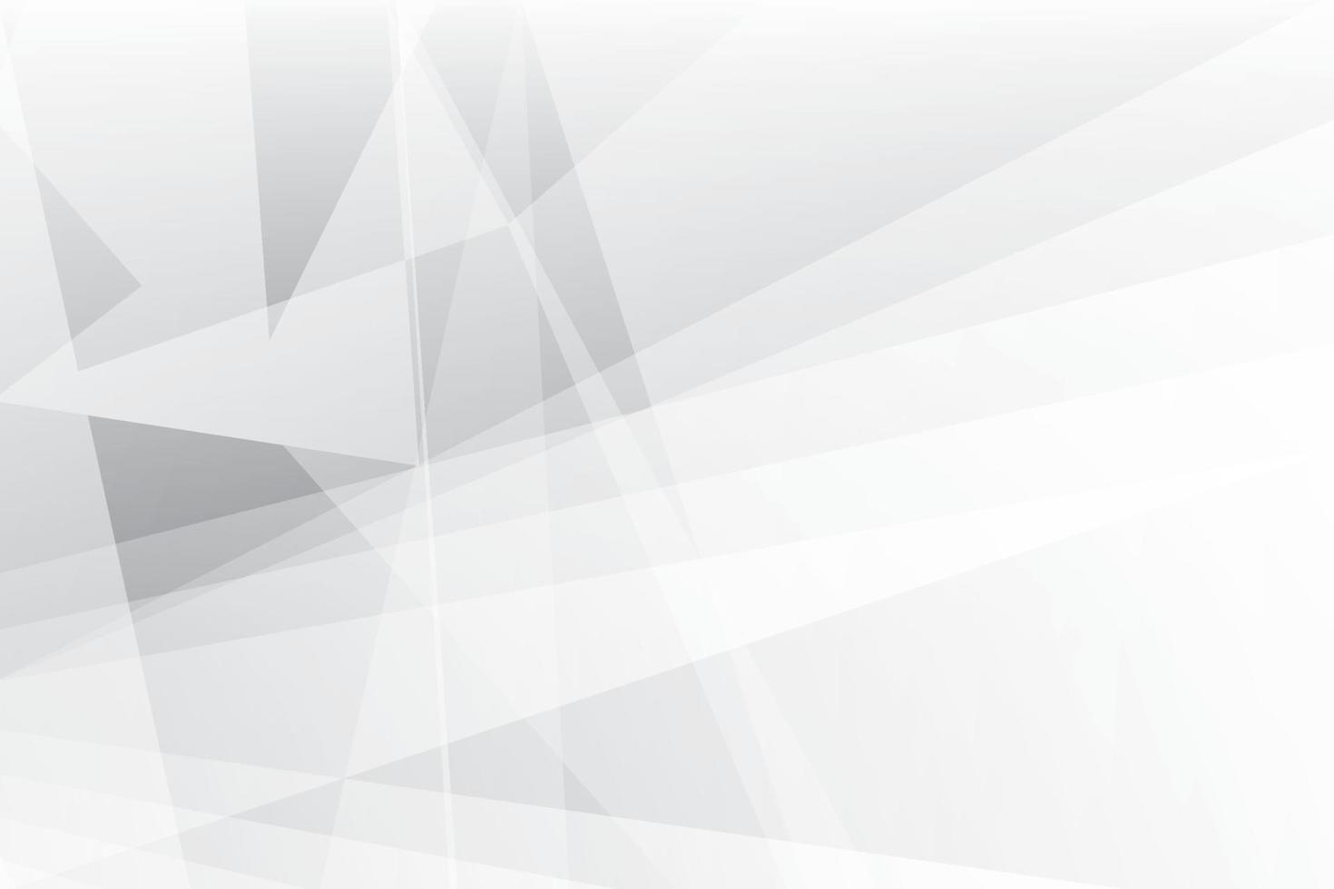 Abstract white and gray color, modern design background with geometric shape. Vector illustration.