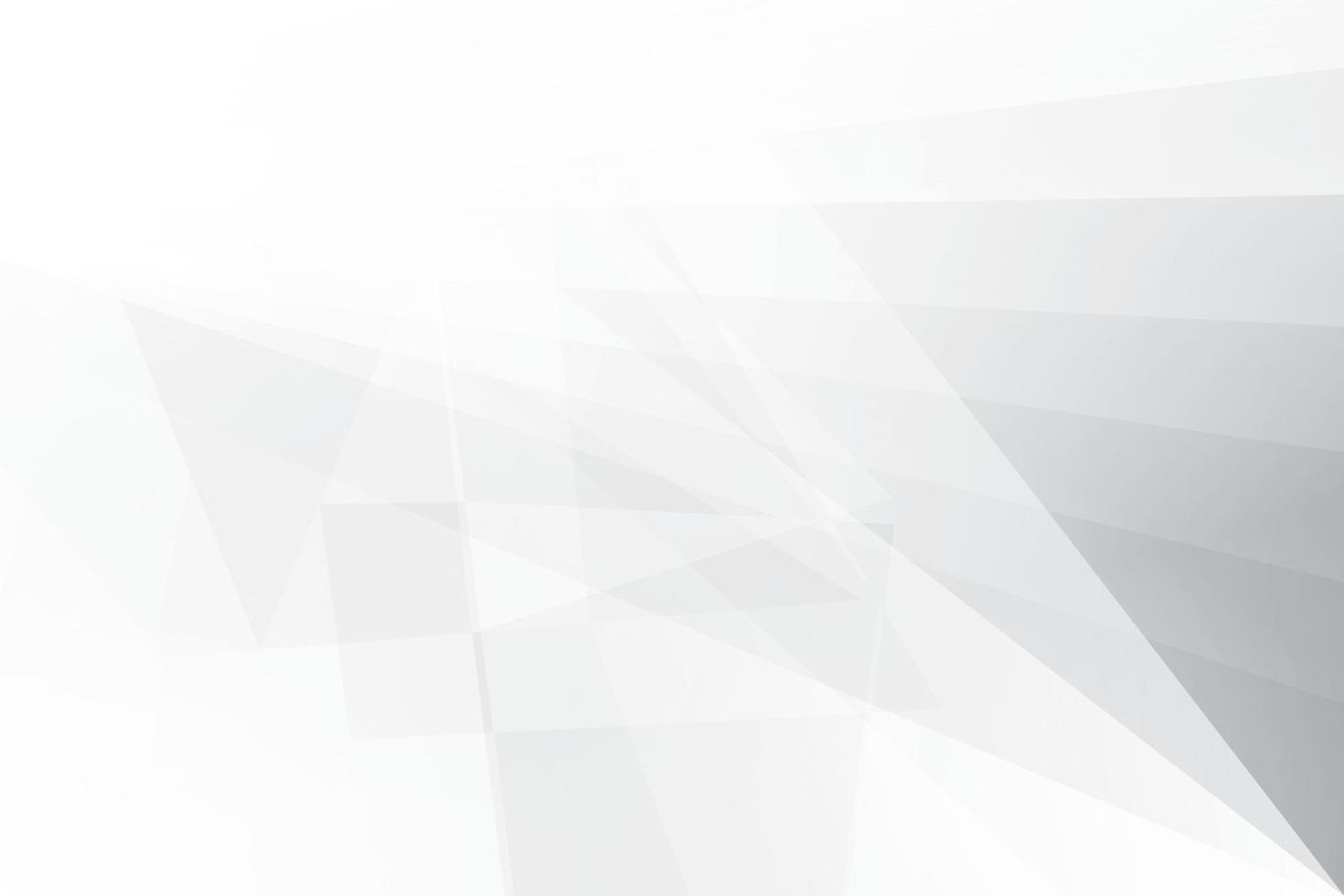 Abstract white and gray color, modern design background with geometric shape. Vector illustration.