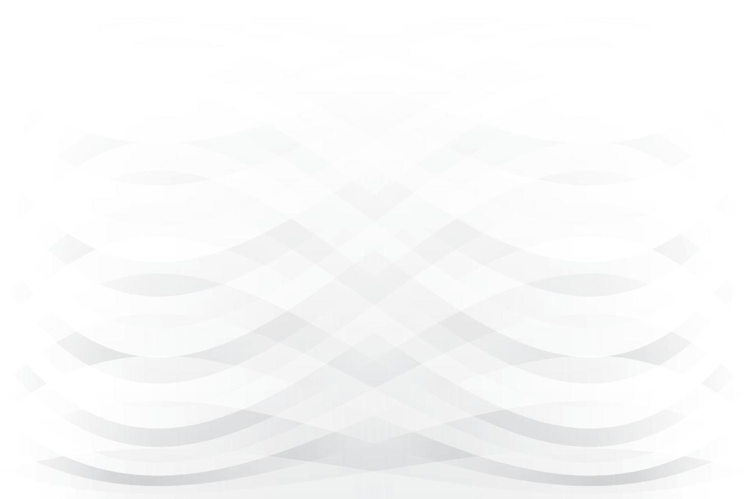 Abstract white and gray color, modern design background with geometric shape. Vector illustration.