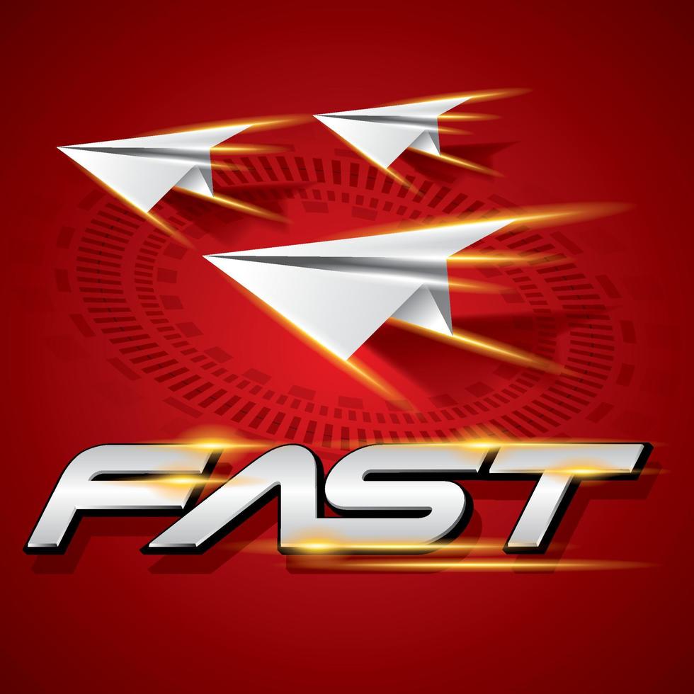 Fast Speed Concept for Design logo and Vector Template.