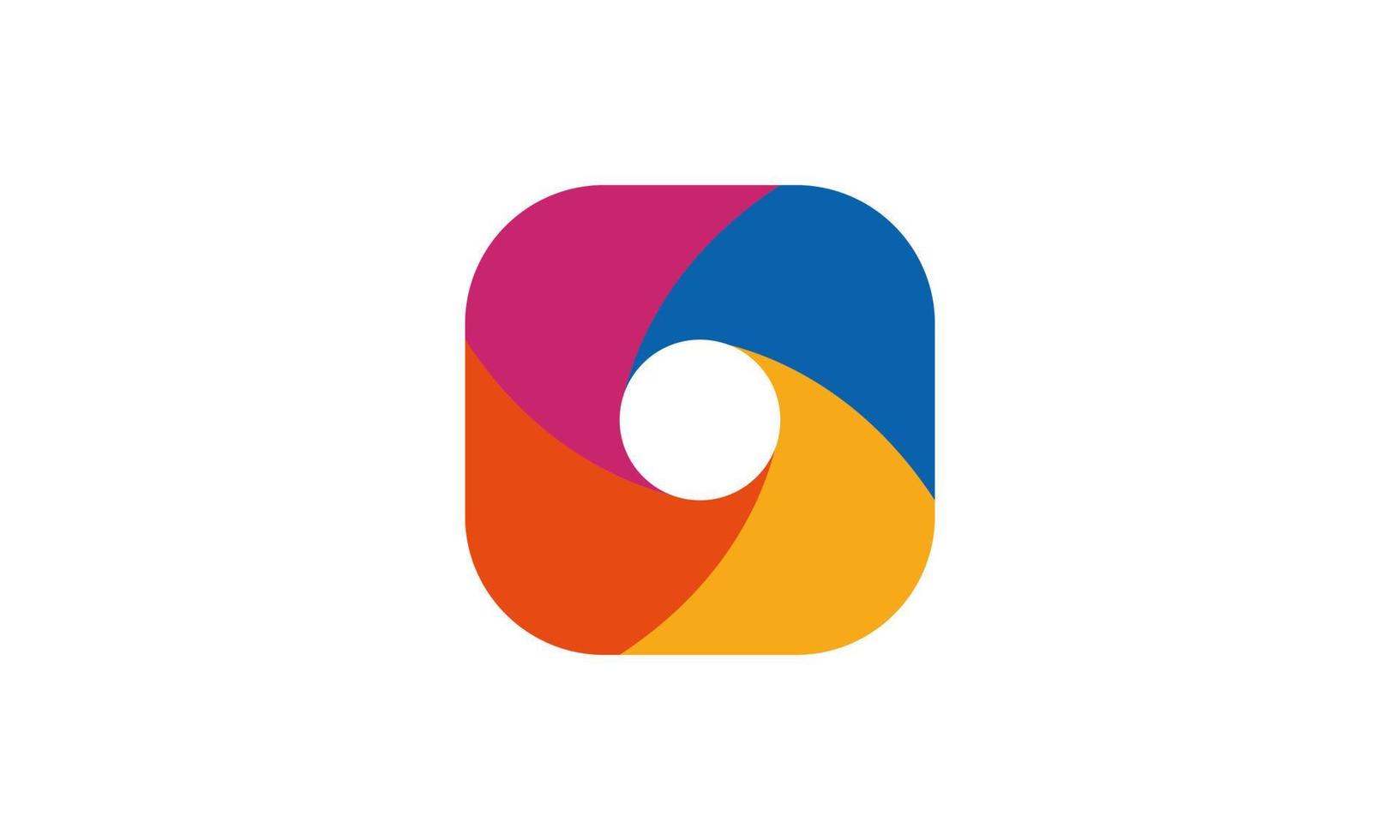 simple modern versatile logo template for media. vector