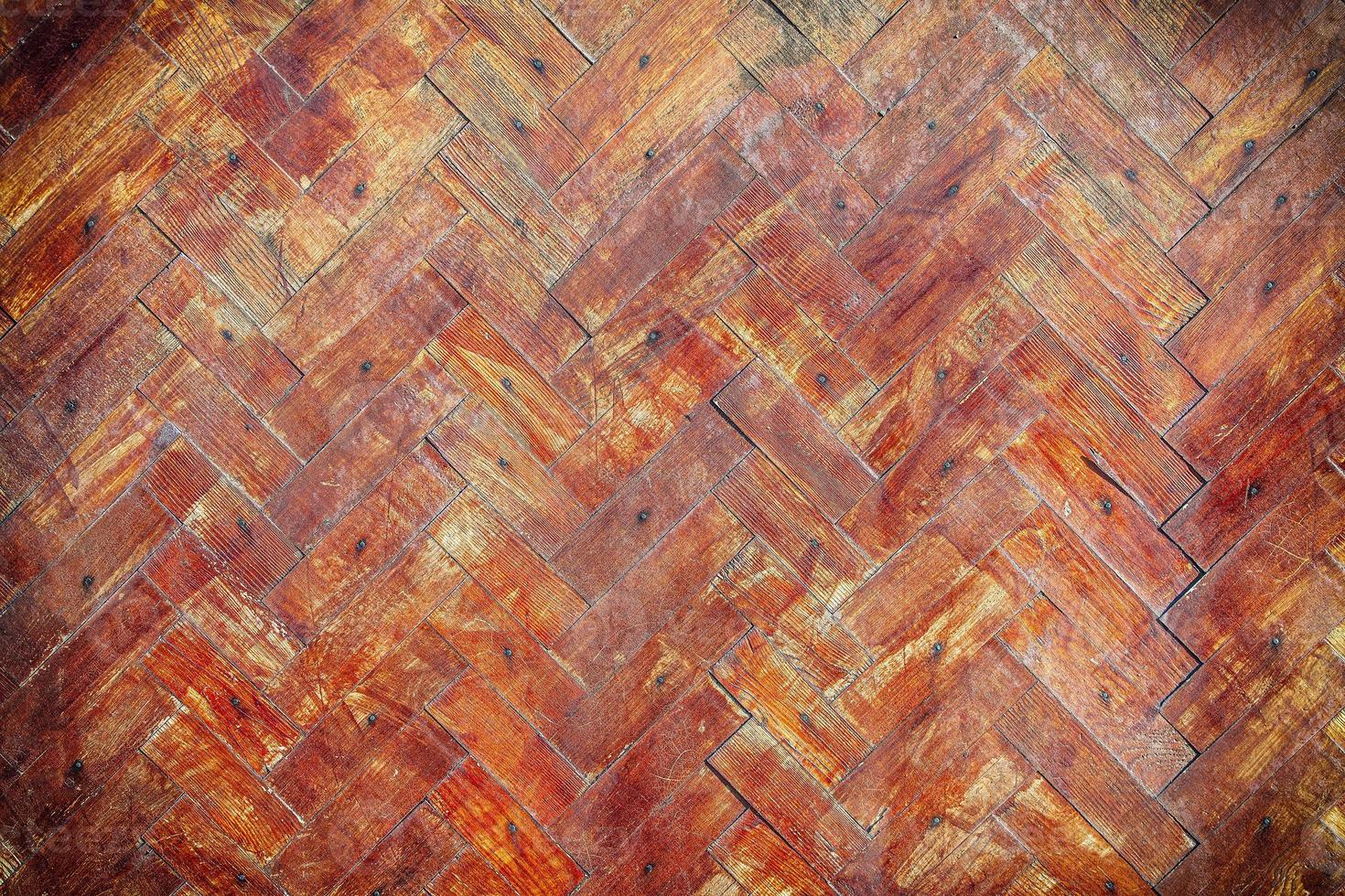 texture old black parquet floor photo