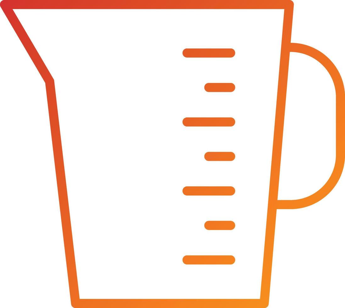 Measuring Cup Icon Style vector