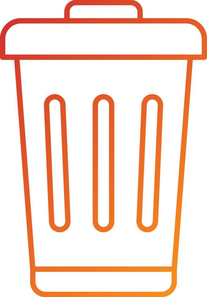 Trash Icon Style vector