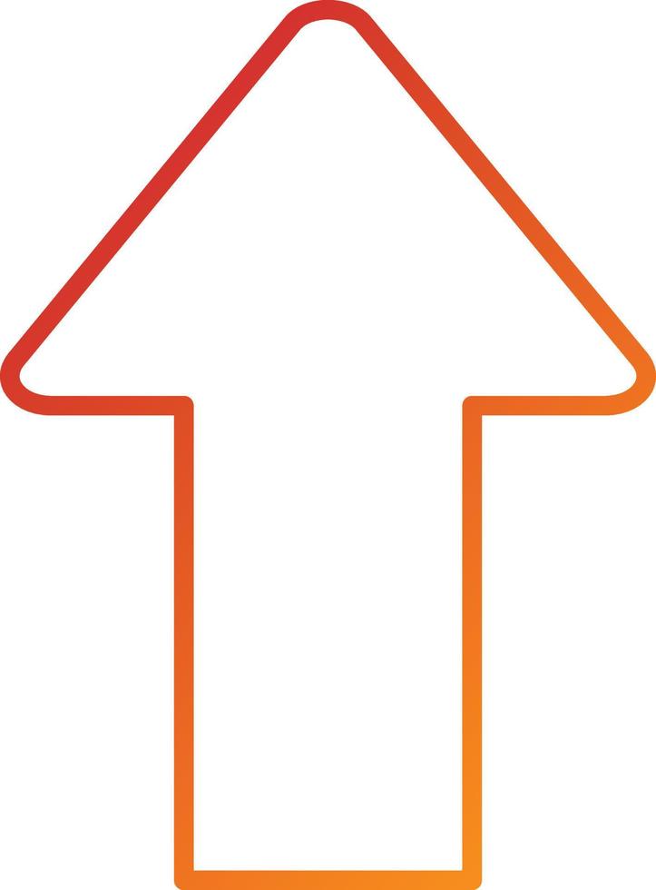 Up Arrow Icon Style vector