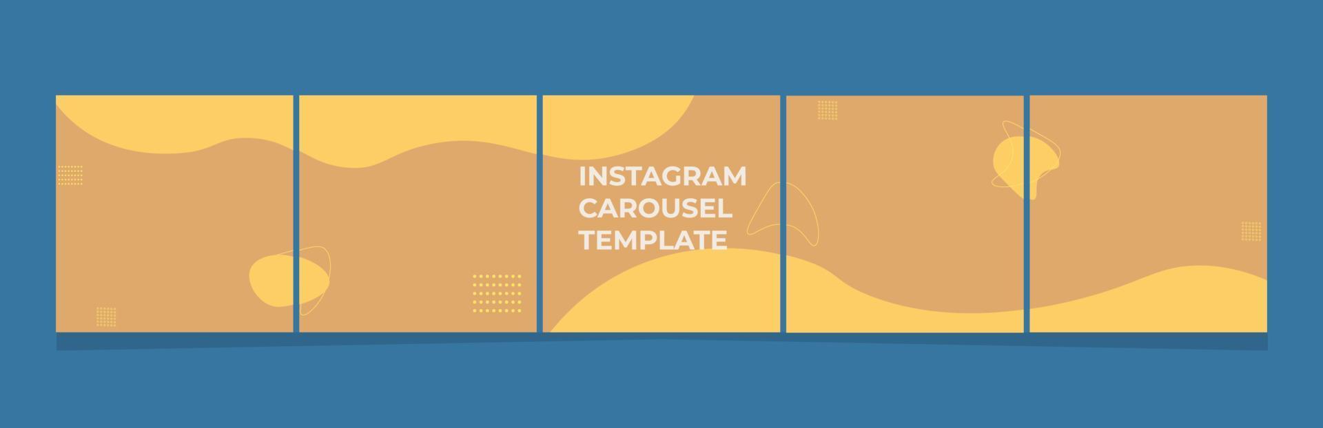 Template de Carrossel para Instagram
