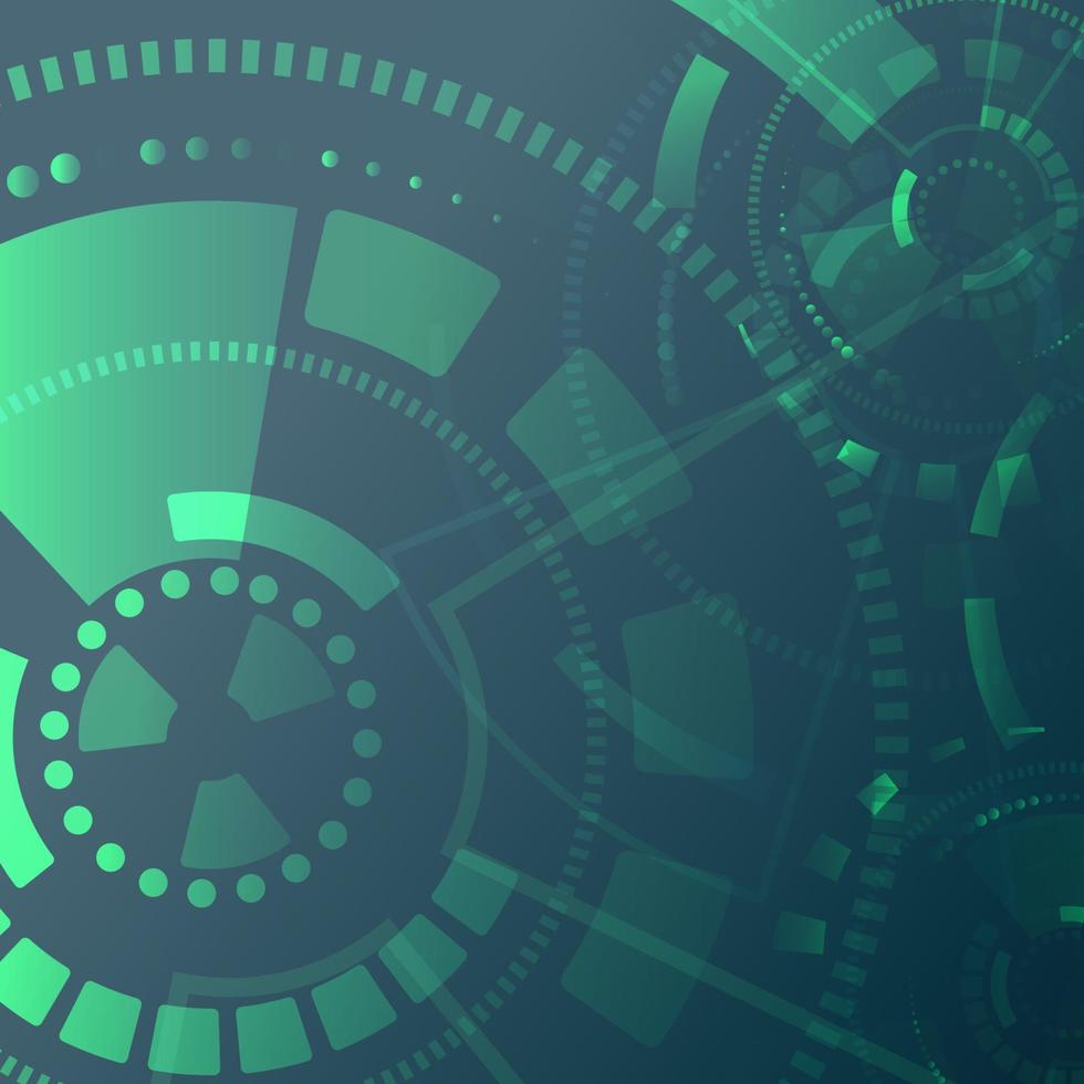 abstract vector techno background
