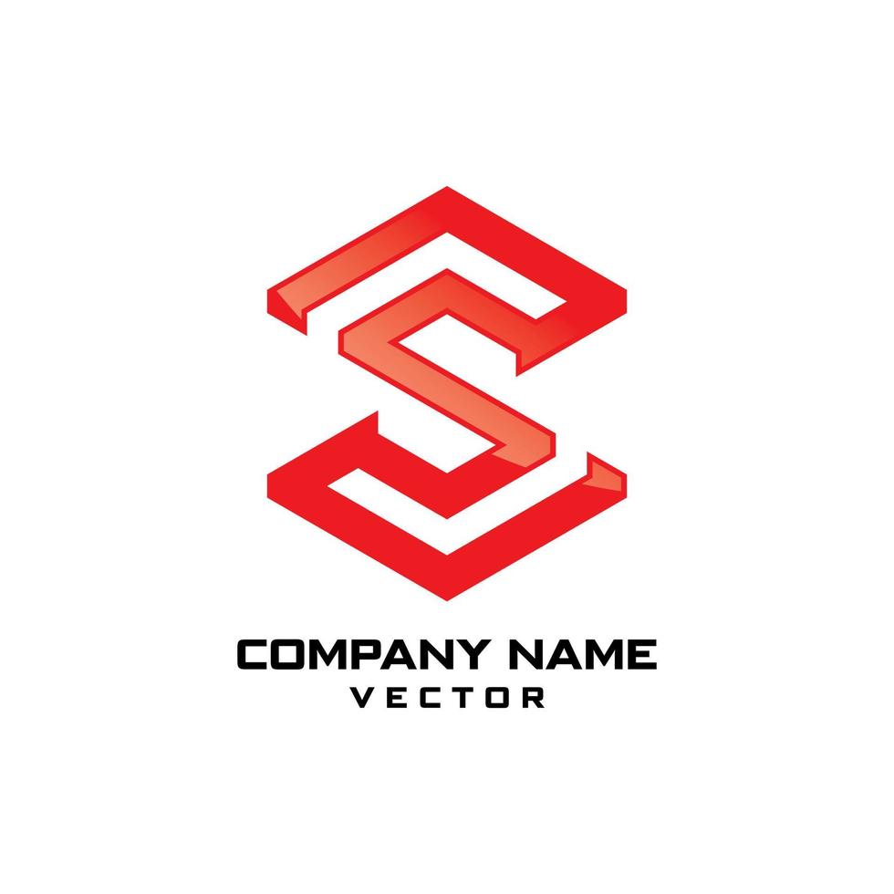 S Symbol Company Logo Template Vector