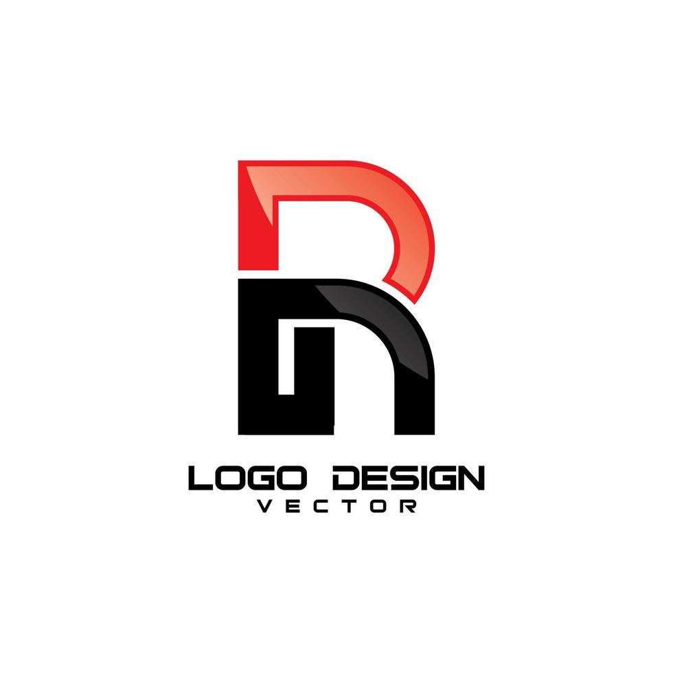 Symbol R Logo Template vector