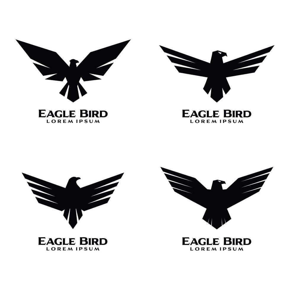 Eagle Logo Design Vector Illustration 5736682 Vector Art at Vecteezy