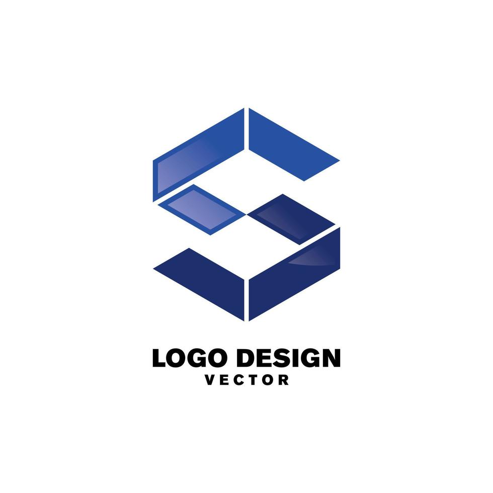 S Symbol Logo Template Vector