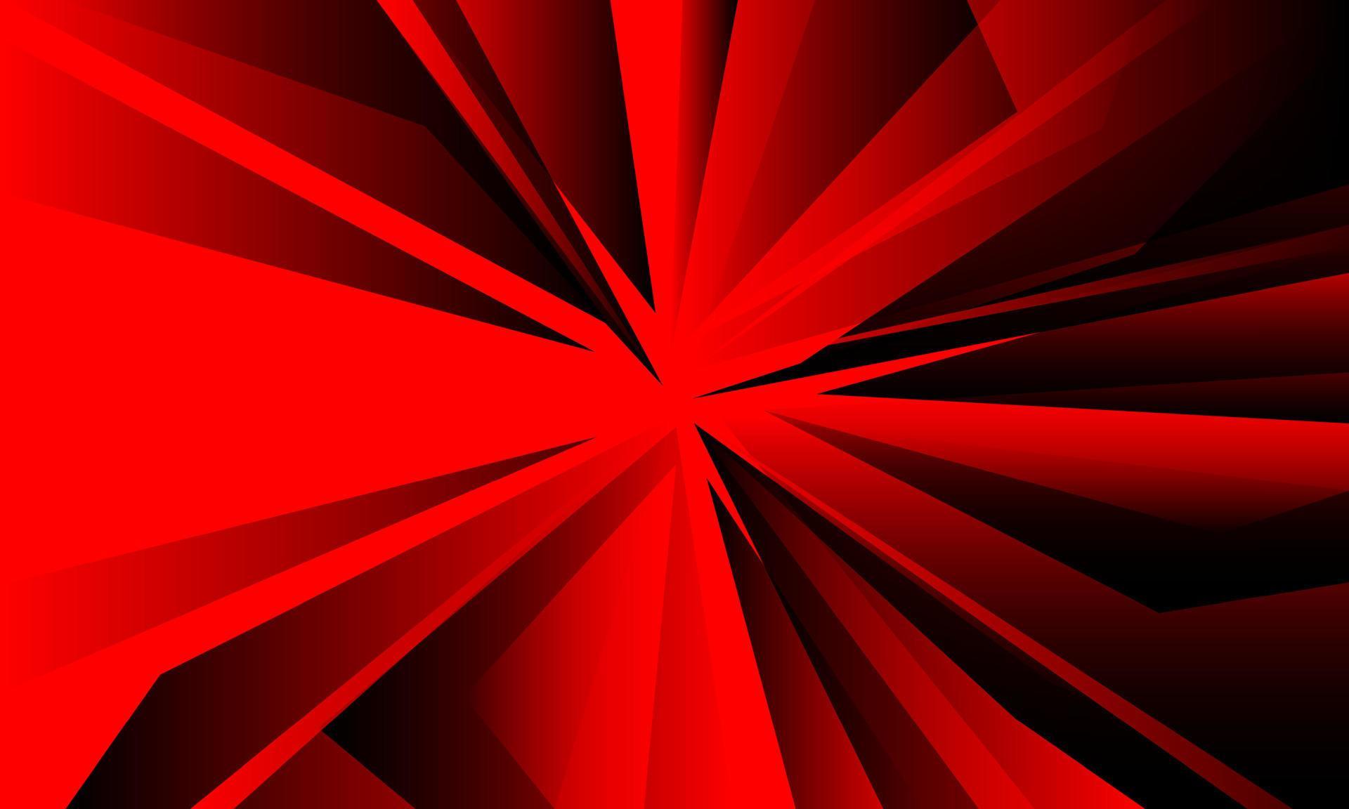 Abstract red black polygon geometric design modern luxury background