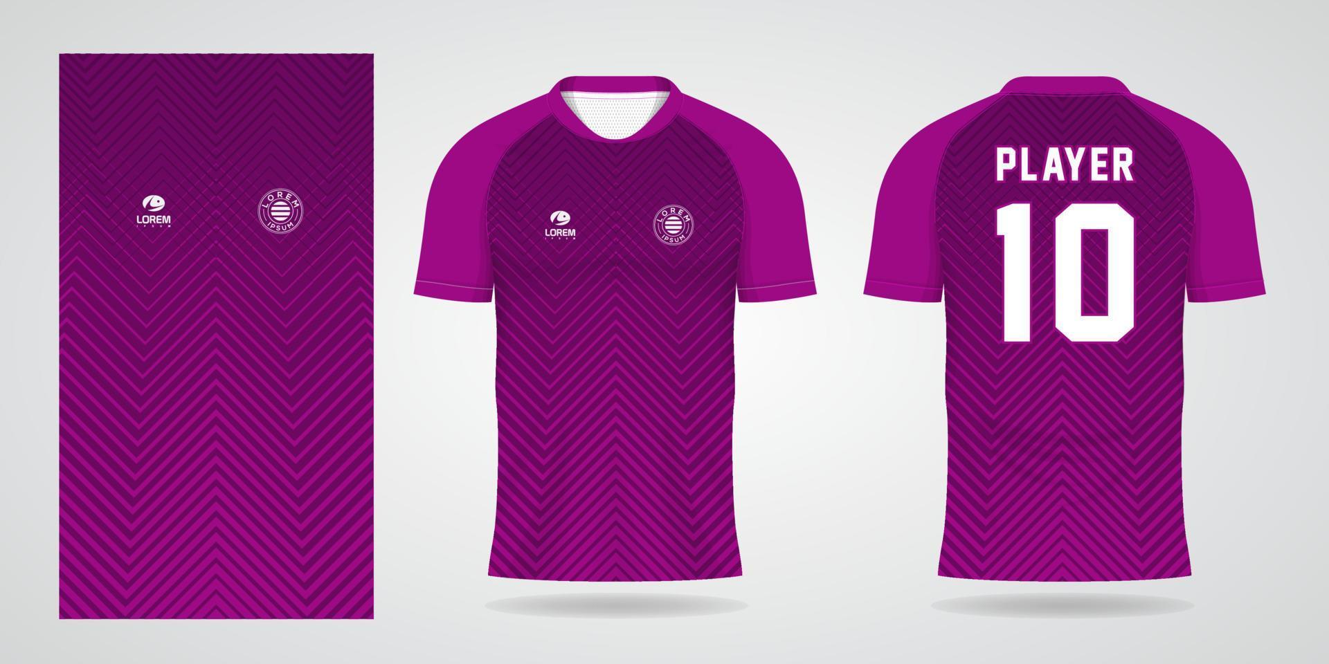 sports shirt jersey design template vector
