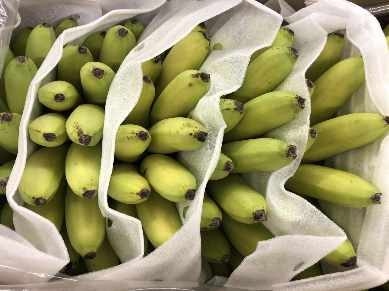 Macro photo fruit bananas. Stock photo fruit yellow banana background