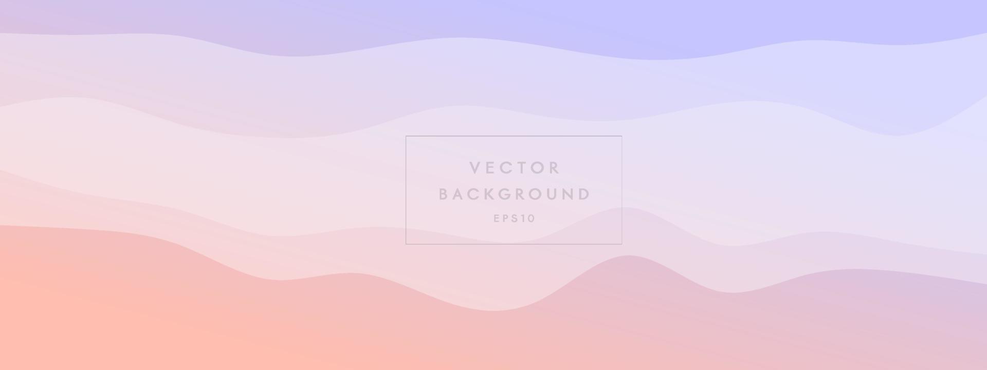 abstract wave fluid line geometric minimalistic modern gradient  background combined pastel colors. Trendy template for brochure business card landing page website. vector illustration eps10