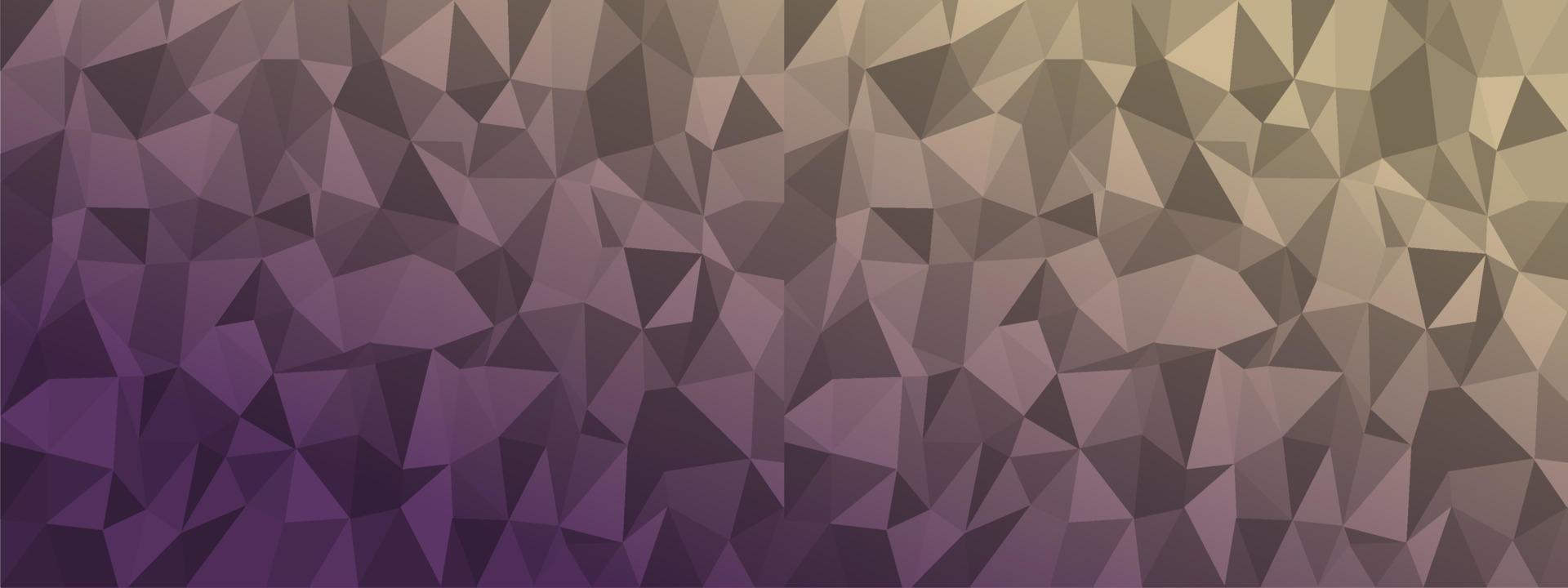 low poly abstract background. dark natural colors chaotic triangles of variable size and rotation. Minimalist layout for business card landing page wallpaper website brochure. Trendy vector eps10