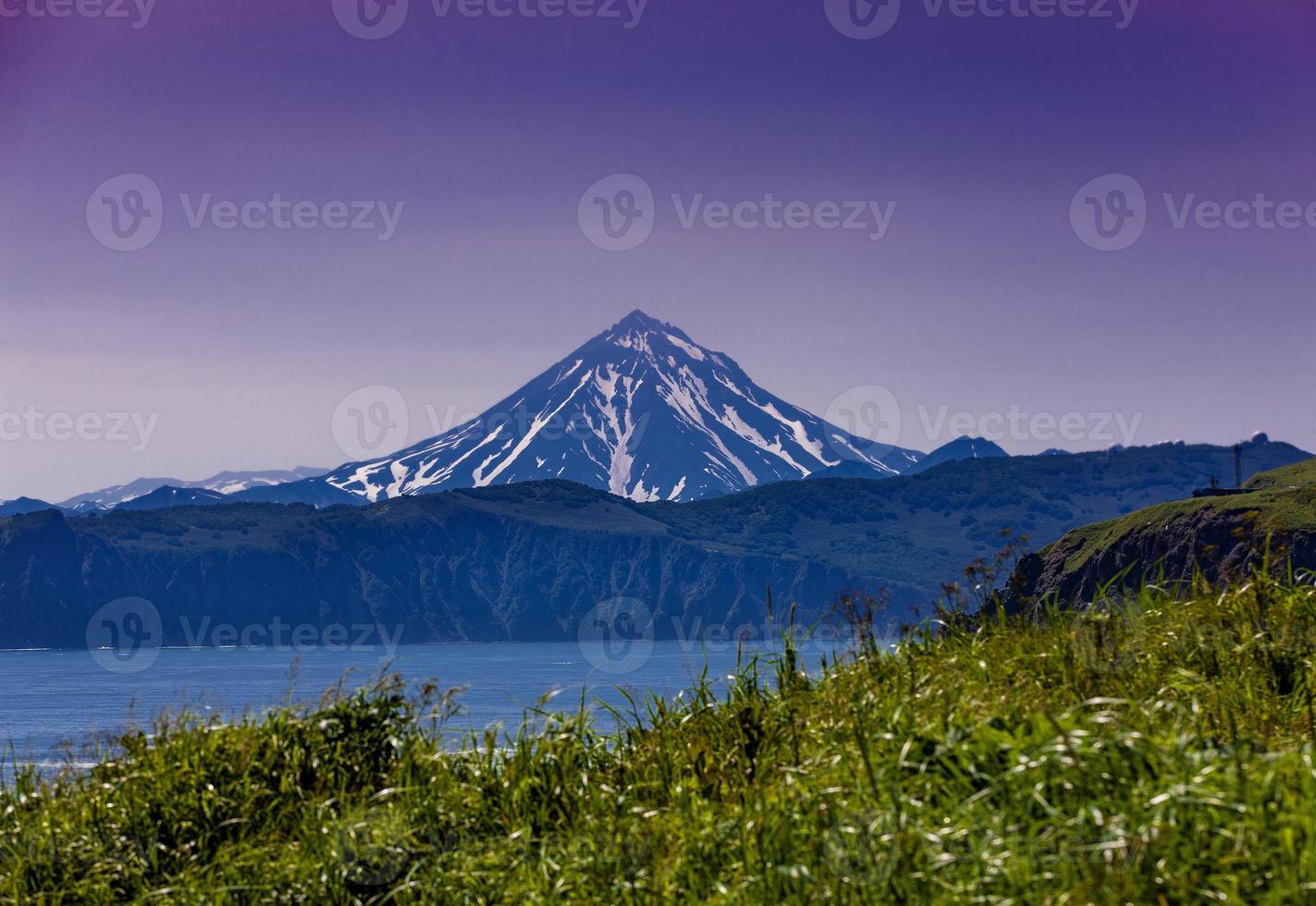 The Vilyuchinsky Volcano In Kamchatka Stock Photo