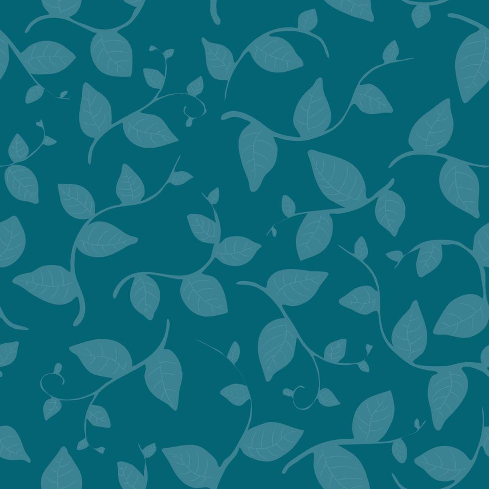 Acuarela de patrones sin fisuras con hojas y ramas púrpuras. dibujado a mano verano decoración textil botánica floral ilustración vector