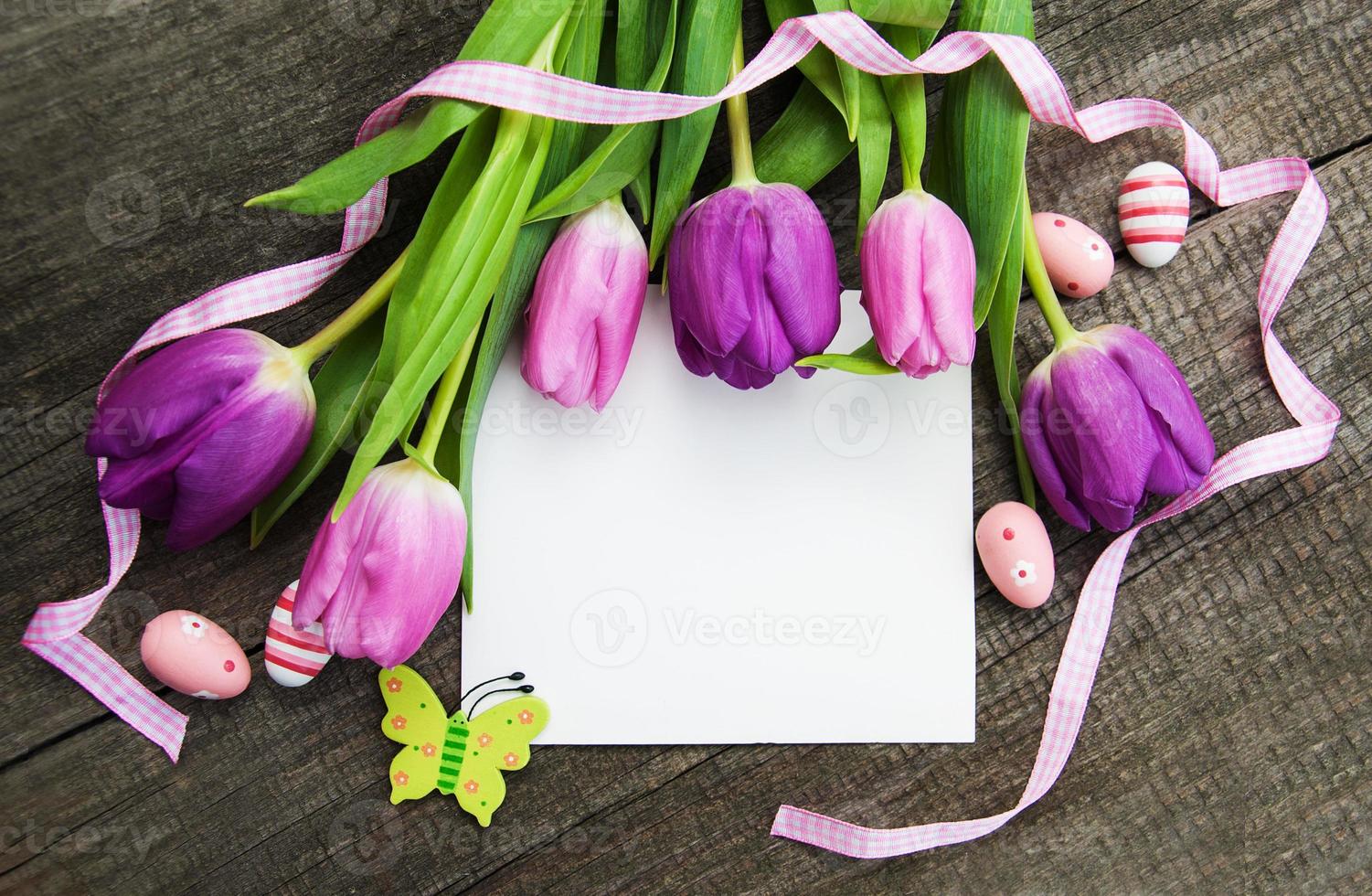 Easter greeting card photo