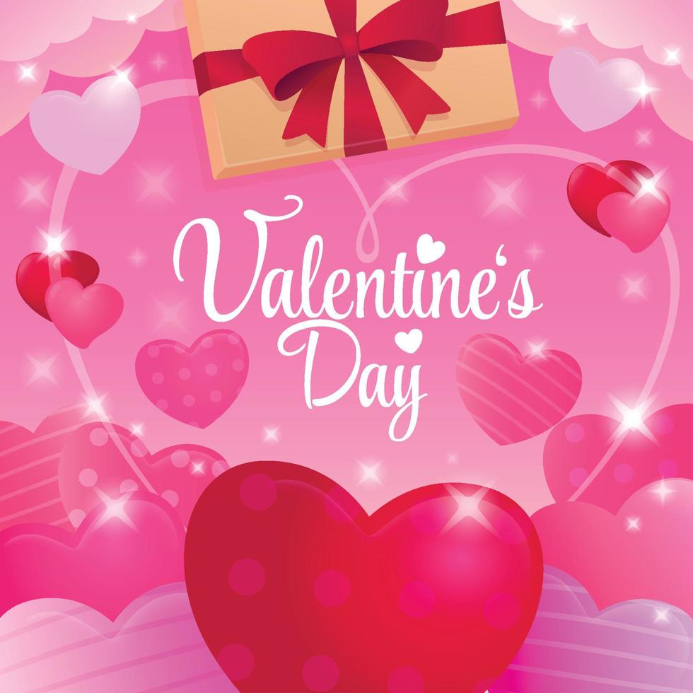 Valentine Day Gift vector