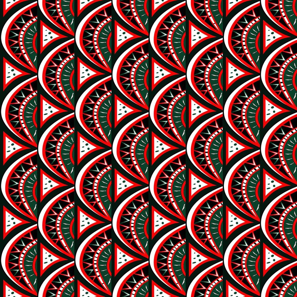 Vector seamless pattern in ethnic style. Good for screen background, site backdrop, wrapping paper, wallpaper, textile, and surface design.