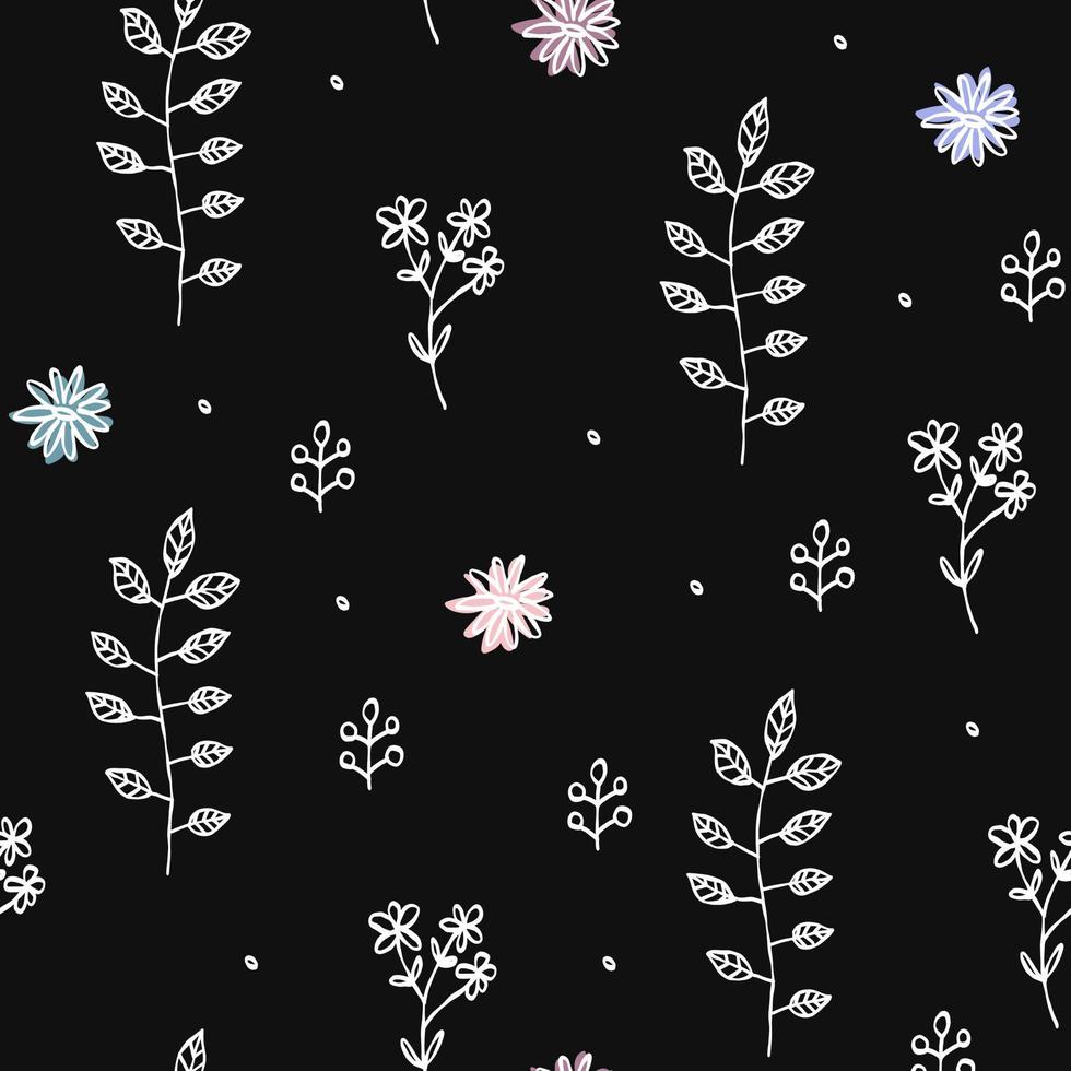 Fondo de pantalla negro transparente de verano de fideos dibujados a mano con pequeñas flores de línea blanca. lindo patrón vectorial pastel para papel, tela, libro, dormitorio, bebé. 5744458 Vector en Vecteezy Fondo de pantalla negro transparente de verano de fideos dibujados a mano con pequeñas flores de línea blanca. lindo patrón vectorial pastel para papel, tela, libro, dormitorio, bebé. 5744458 Vector en Vecteezy