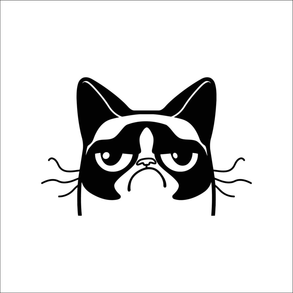 Cartoon dog face vector