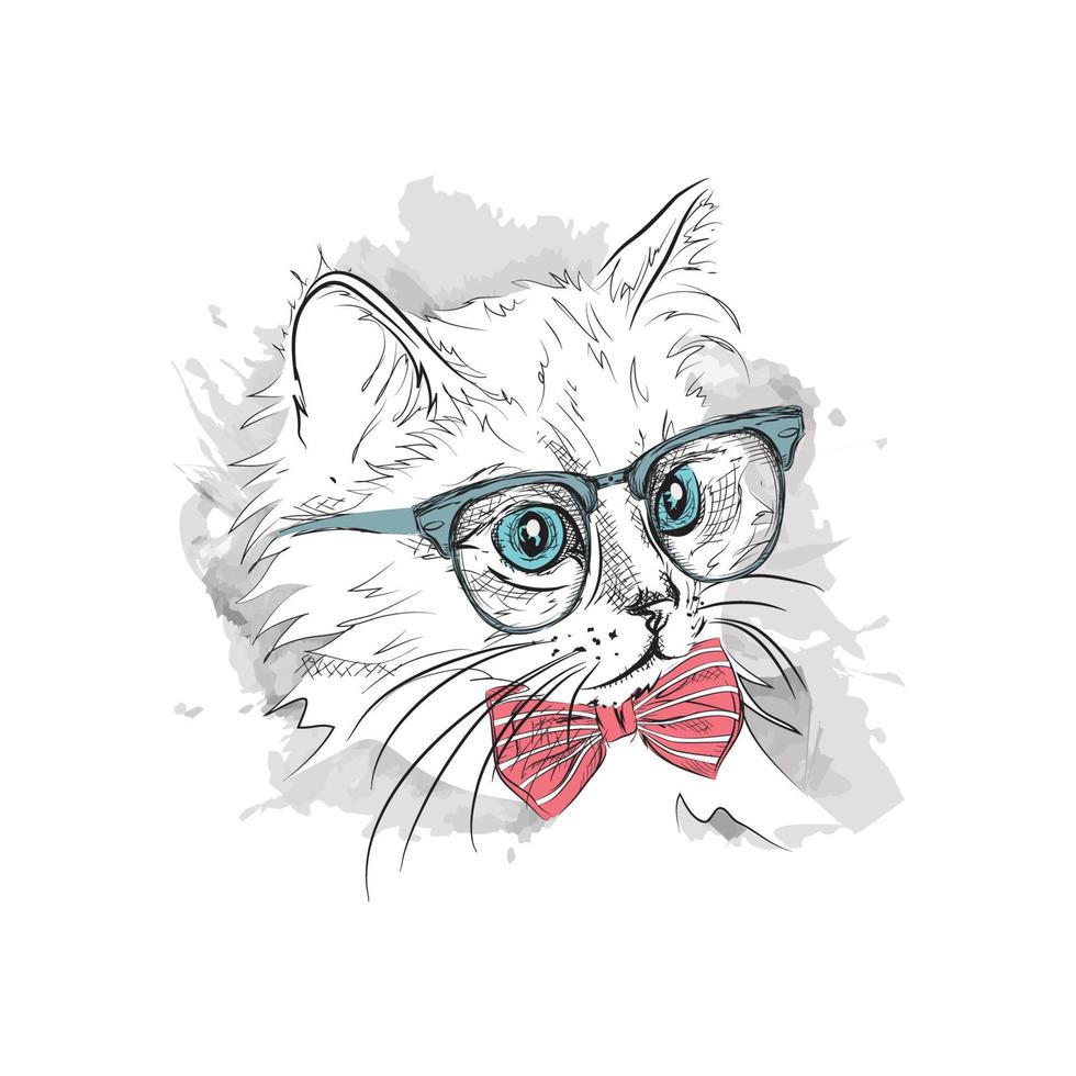 cute cat vector