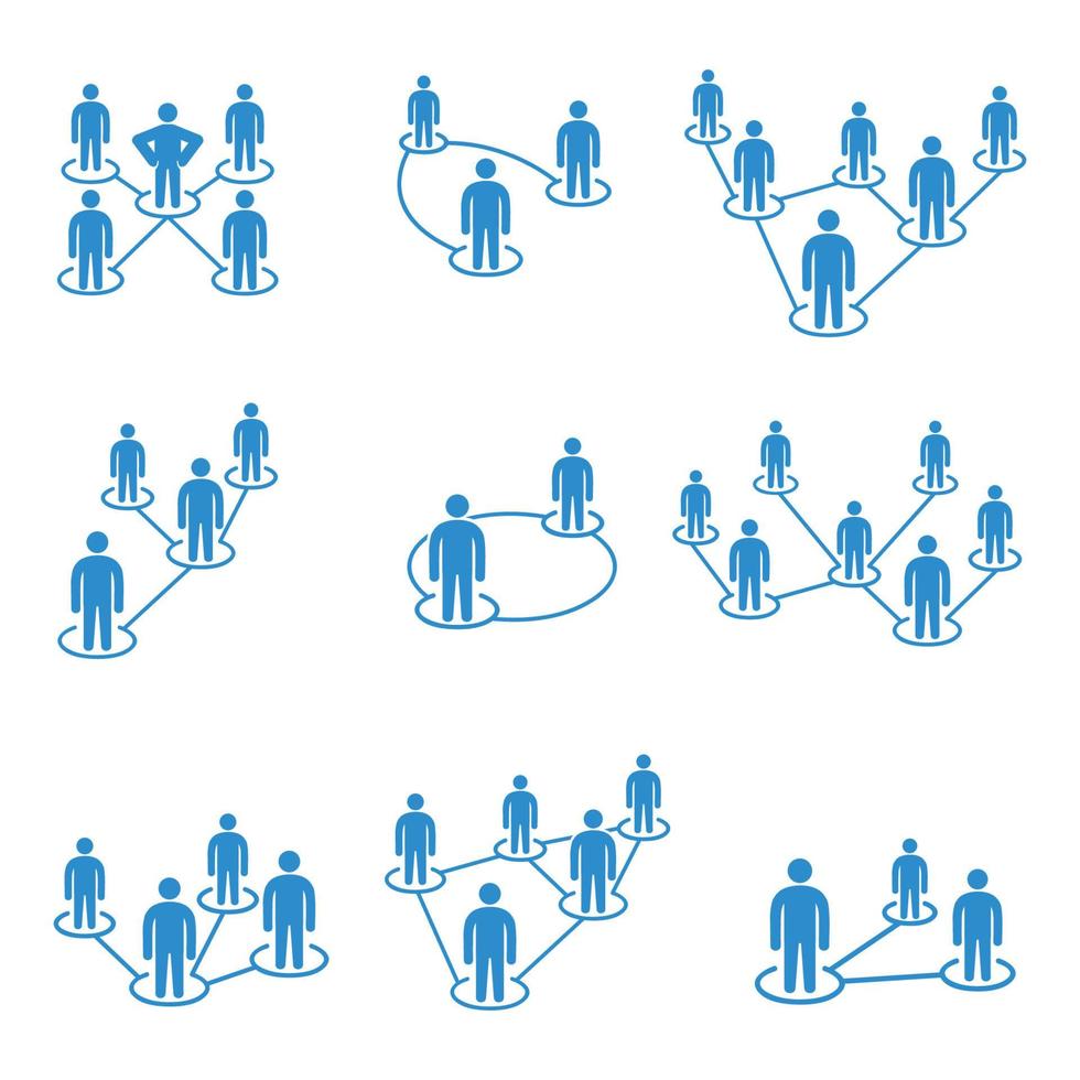 people network vector illustration