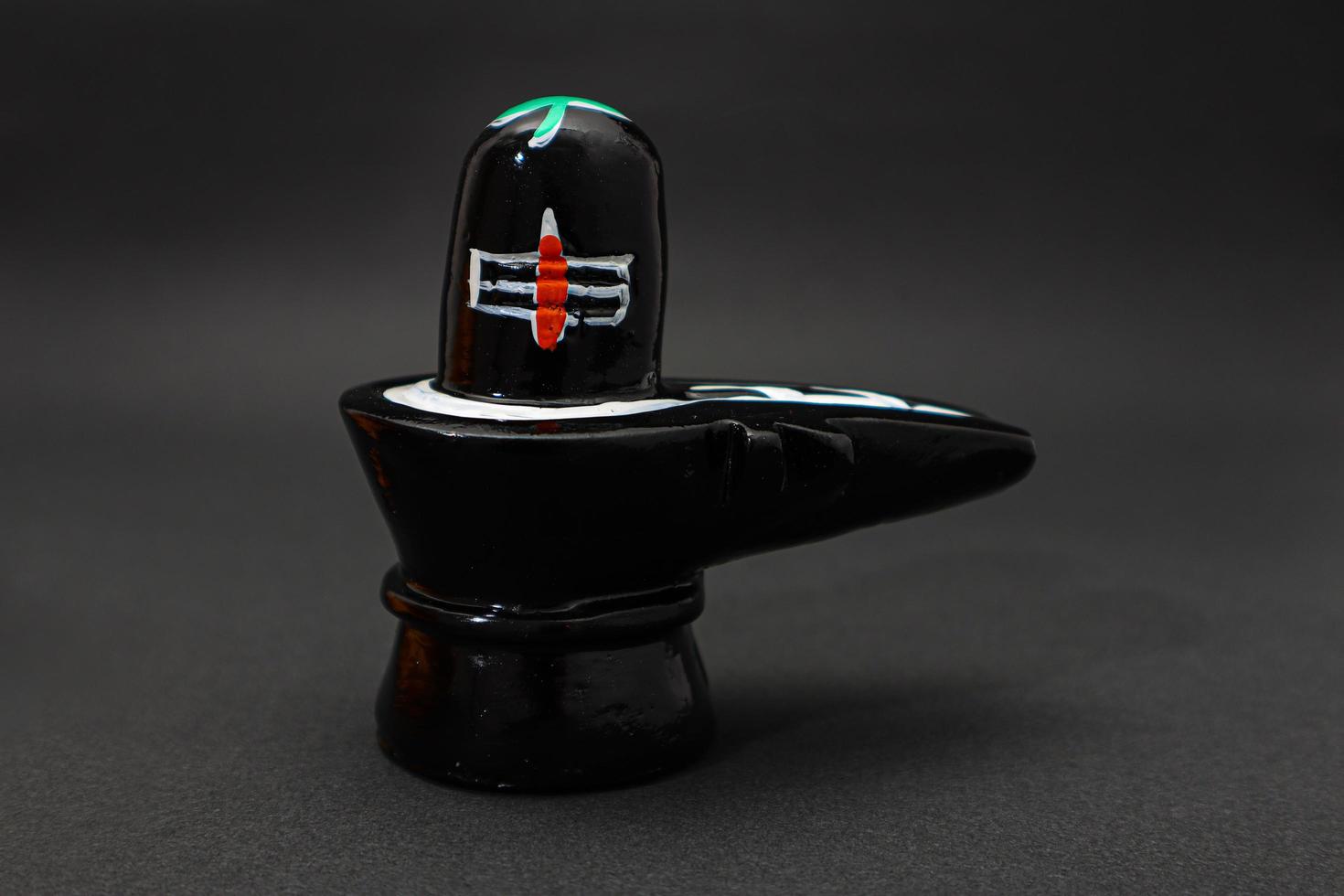 Maha Shivratri Shiva linga Background. photo