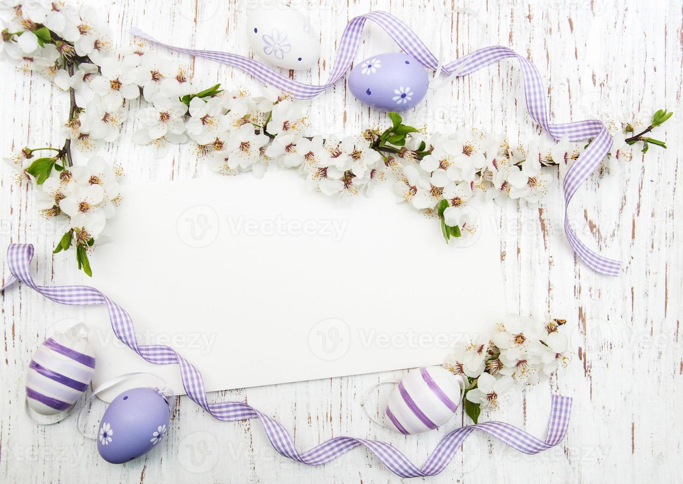Easter greeting card photo