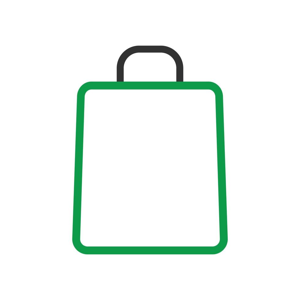 Bag icon vector template. shopping bag icon