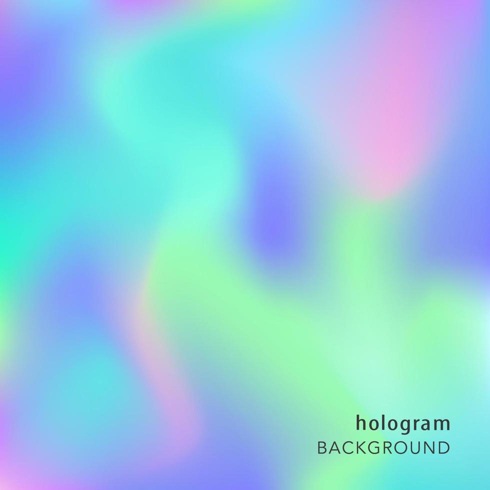 Holographic abstract background. Cosmic texture vector