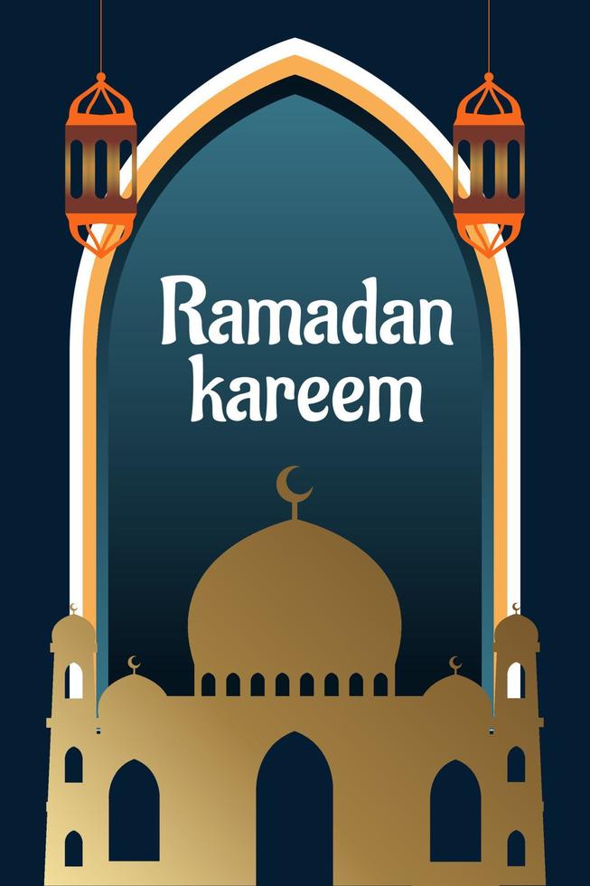 template background poster ramadan. vector design muslim celebration