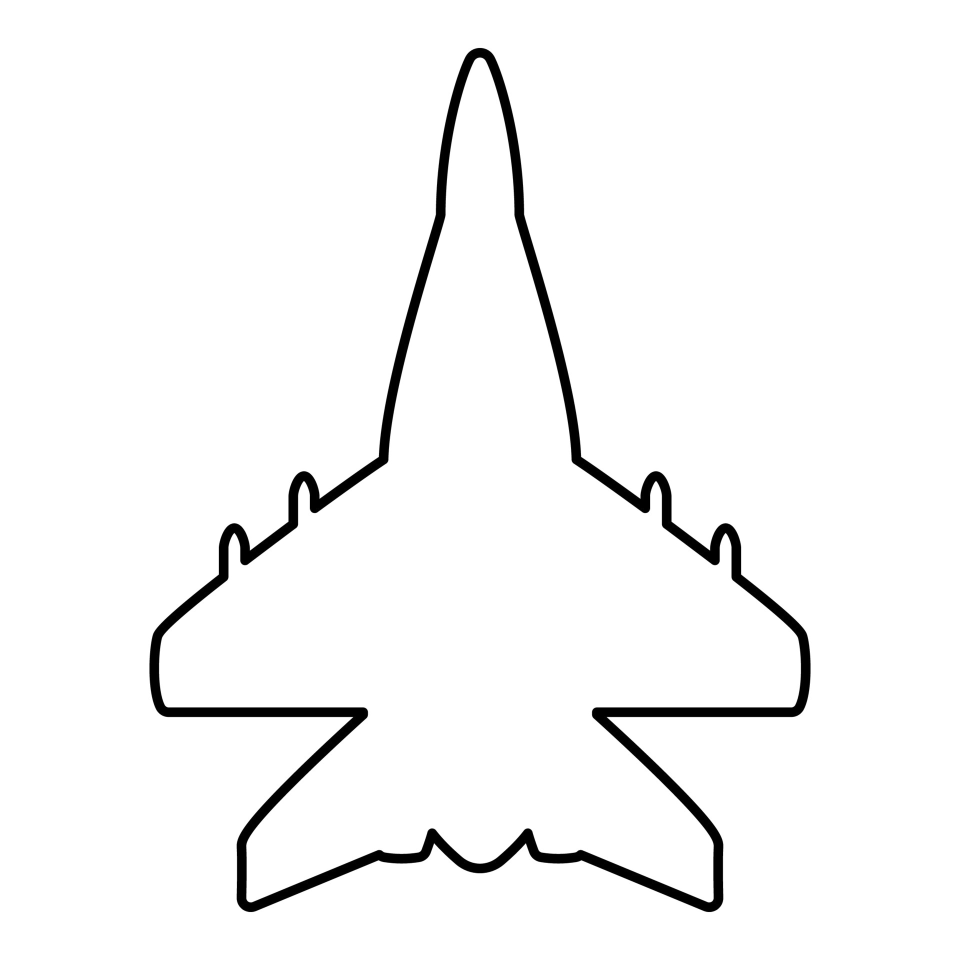 How to draw a fighter jet | Step by step Drawing tutorials