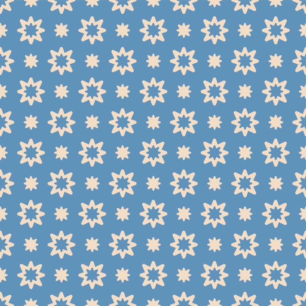 Vector seamless geometric pattern. Winter background.
